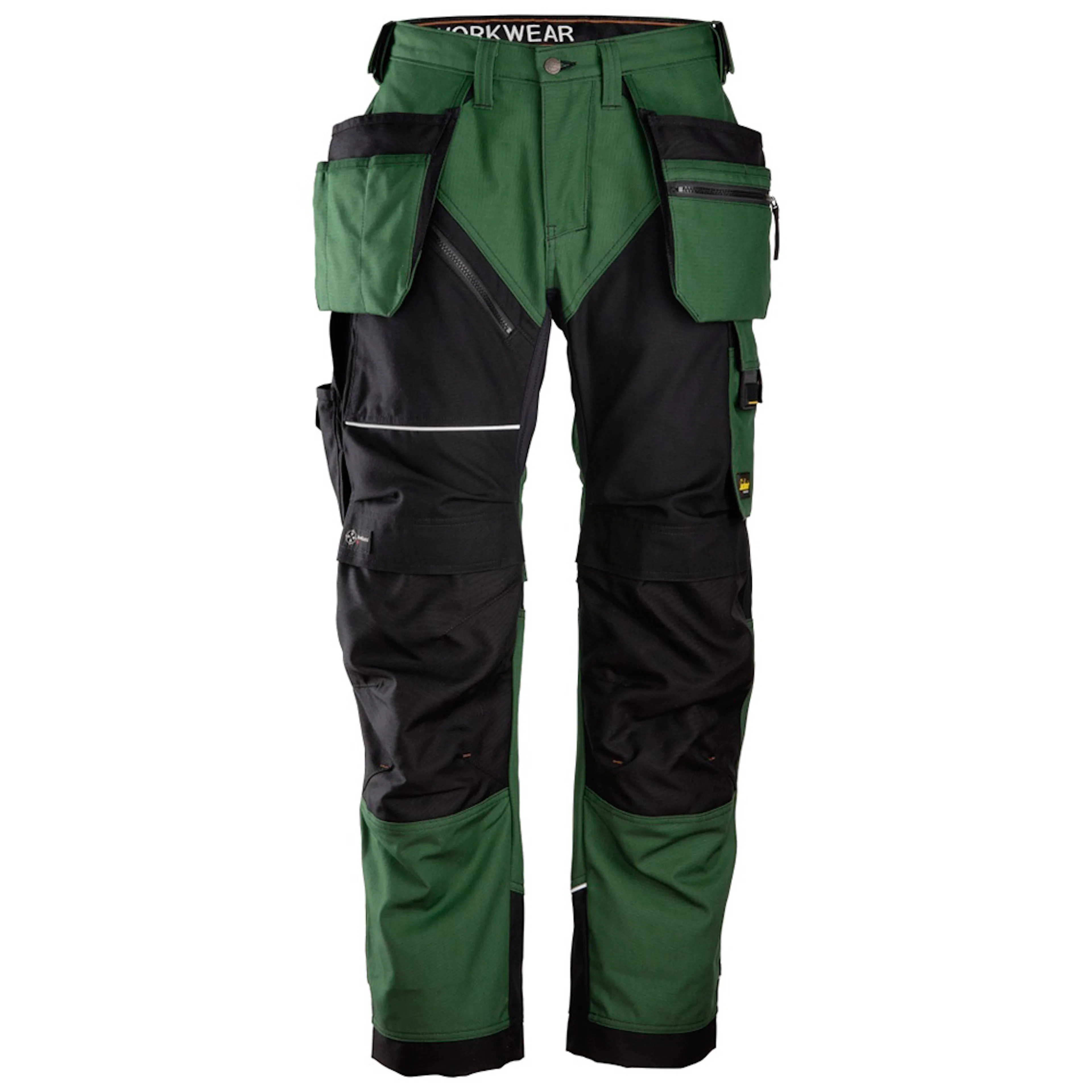 Arbetsbyxa canvas RW + HF Storlek: 92, Färg: Forest Green\Black