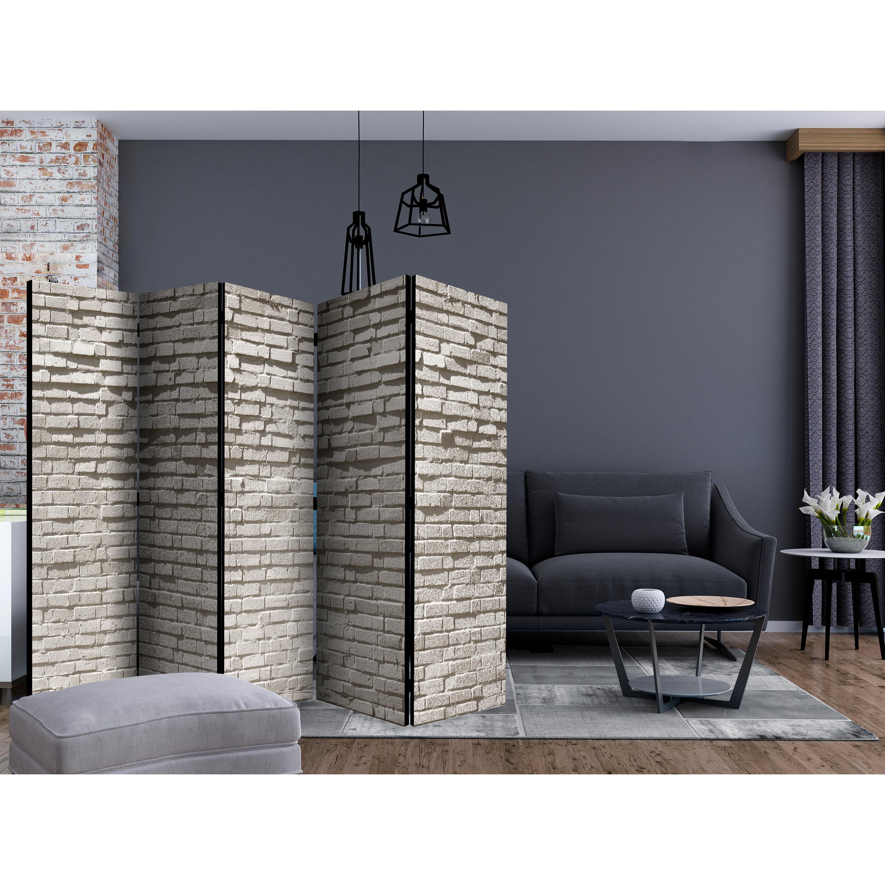 Rumsavdelare Arkiio Brick Wall Minimalism II 225x172 cm