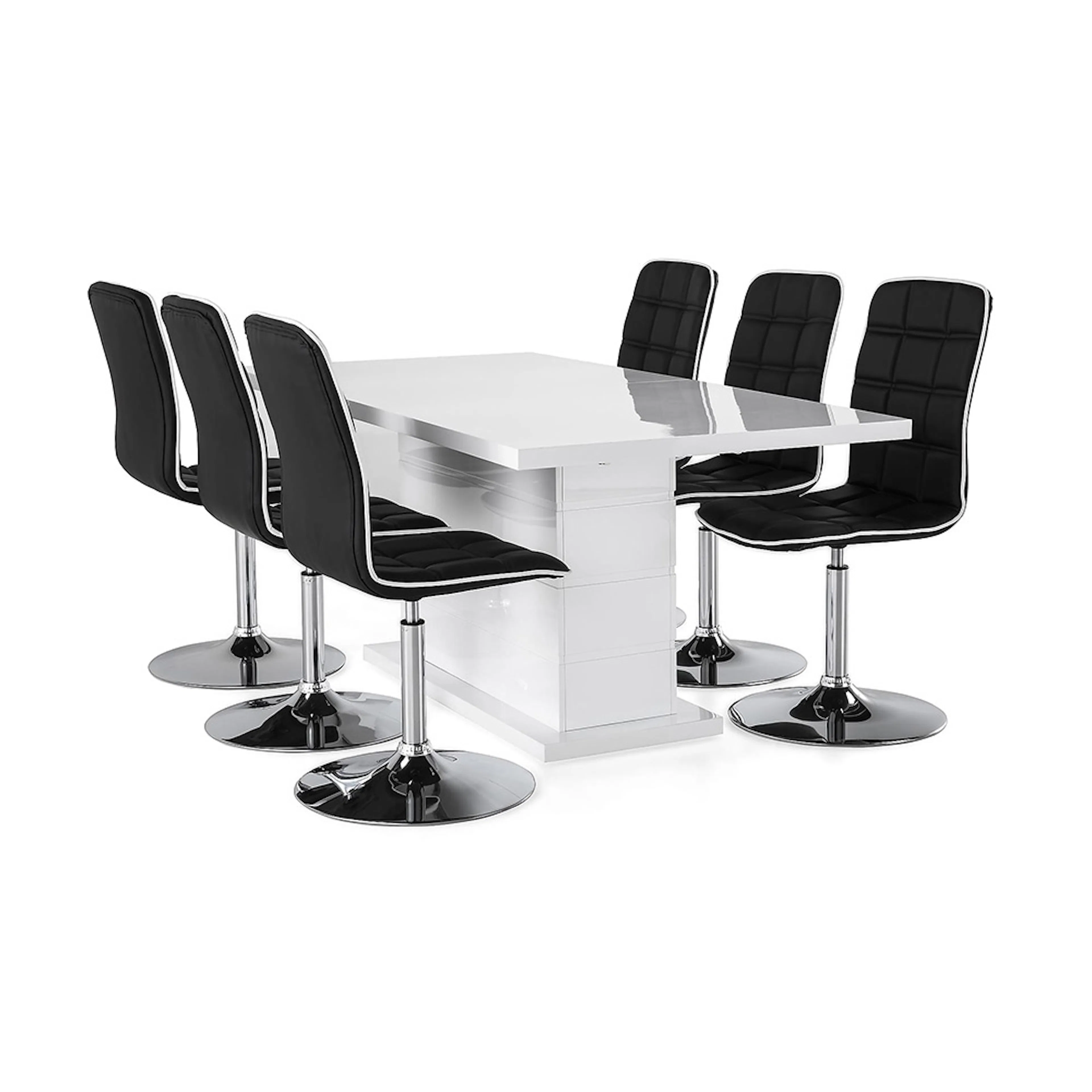 Matgrupp Scandinavian Choice Ratliff med 6 Frida Stolar