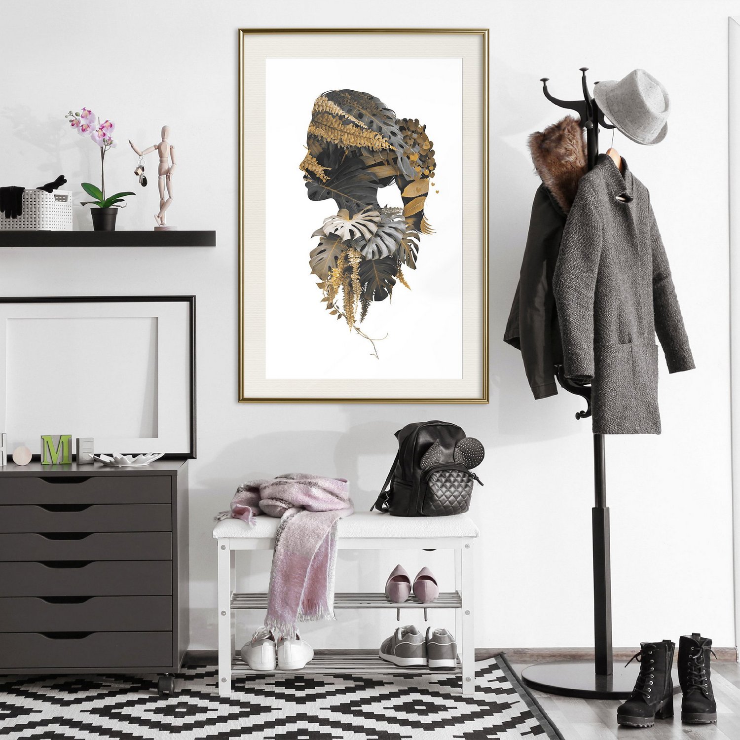 Poster Artgeist Affisch Jungle Man