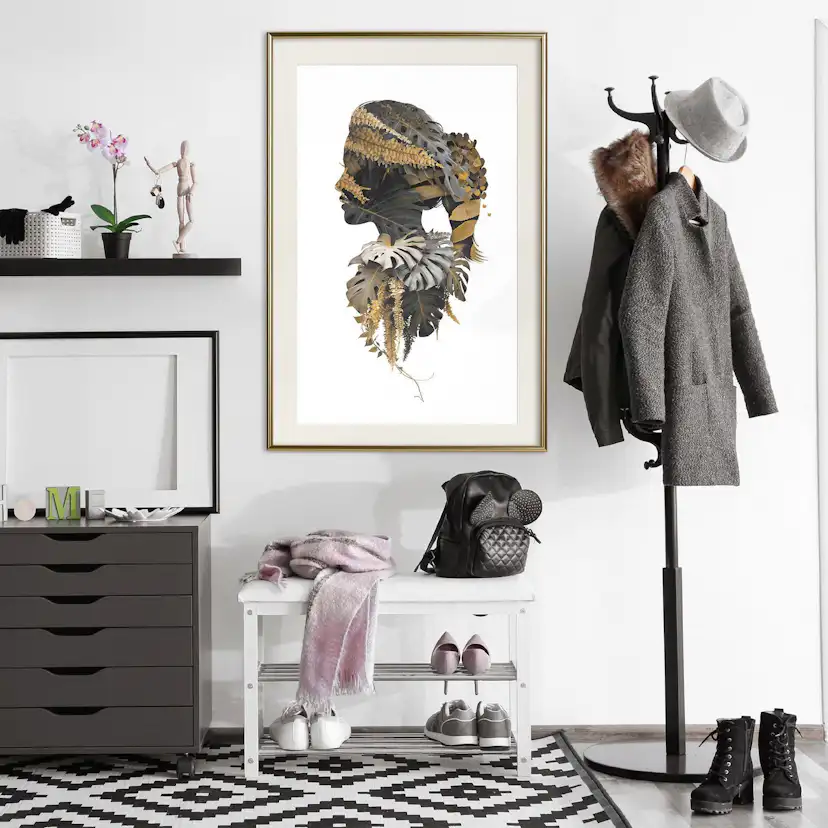 Poster Artgeist Affisch Jungle Man