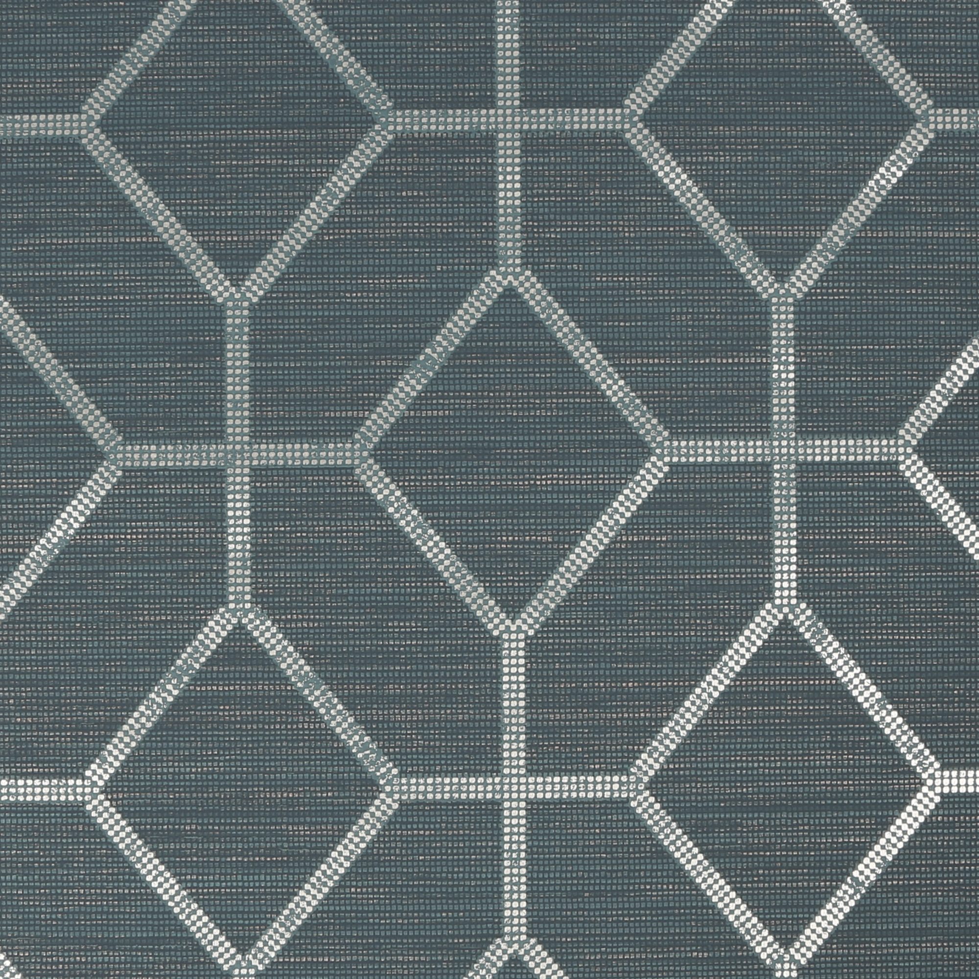 Tapet Boutique Asscher Geometrisk Teal