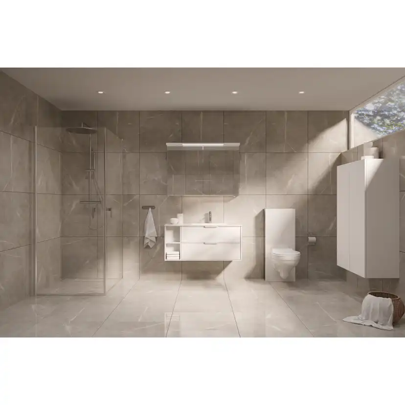 WC-Fixtur Svedbergs Glasbox 120 mm