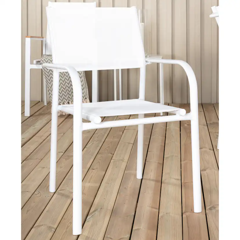 Matgrupp Venture Home Perla 152/210 med 4 Siri Karmstolar