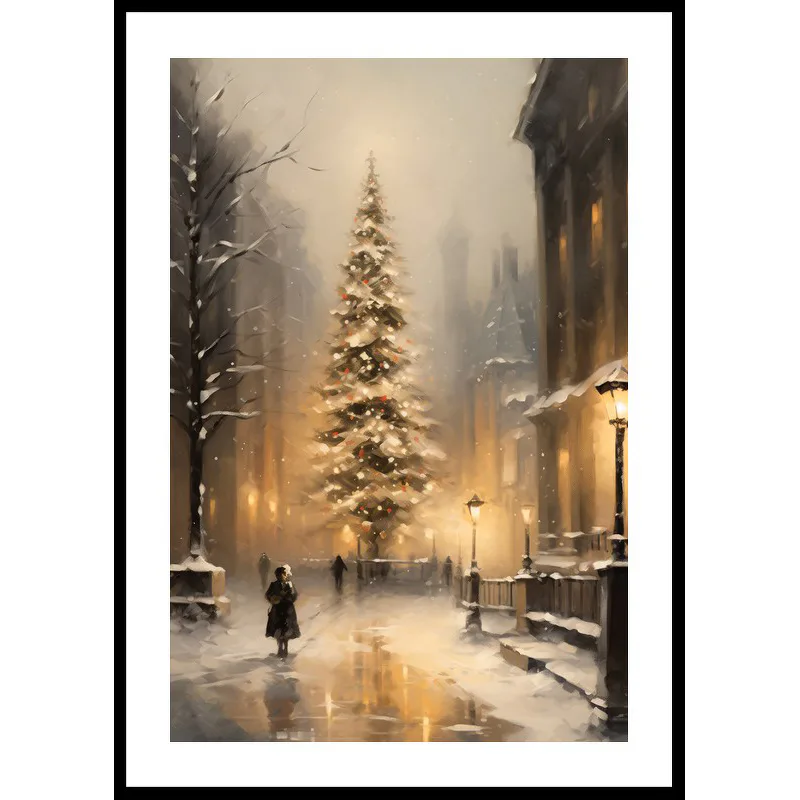 Poster Gallerix Winter Village No5