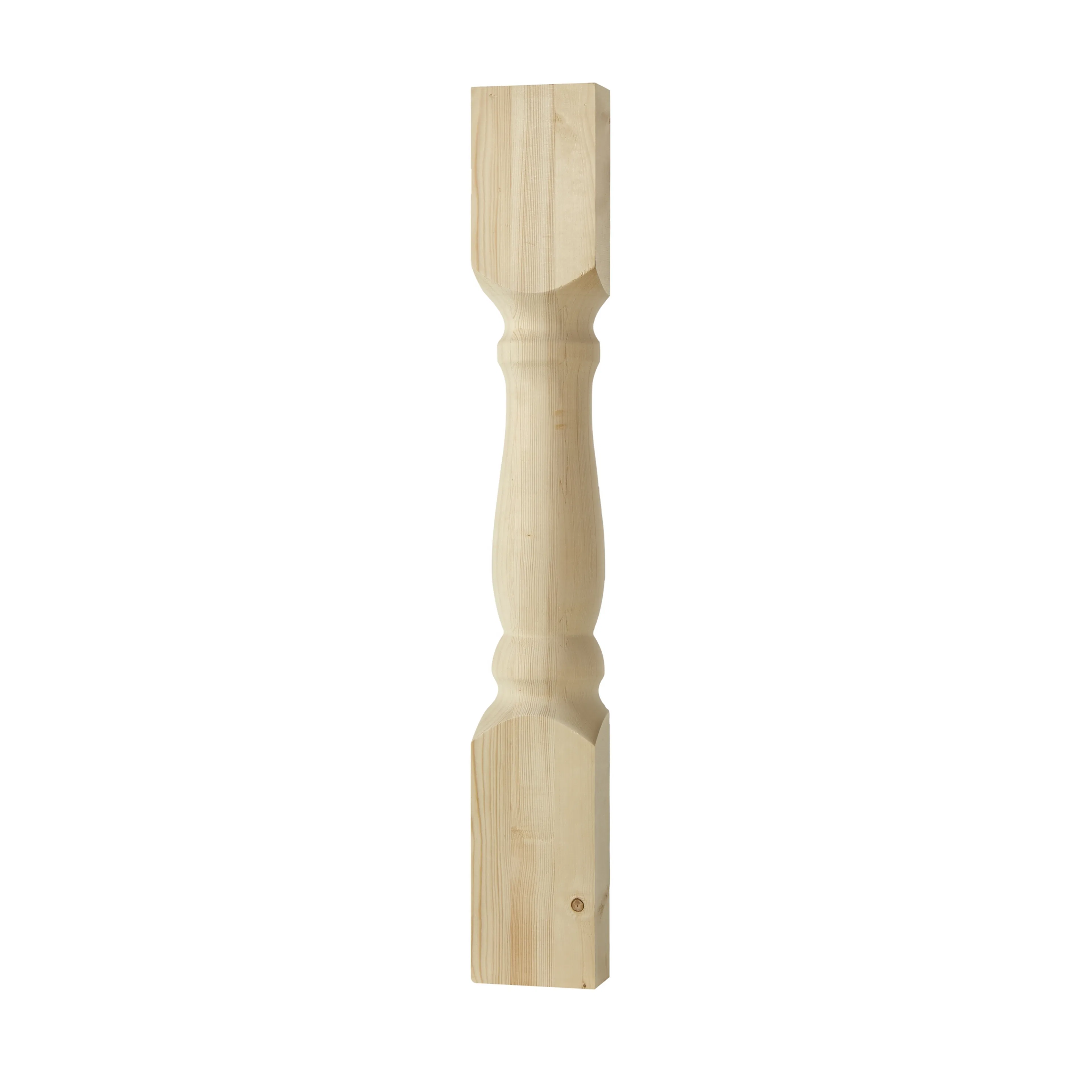 170 x 1180 Svarvad Halvstolpe BxHxD: 170x1180x85 mm