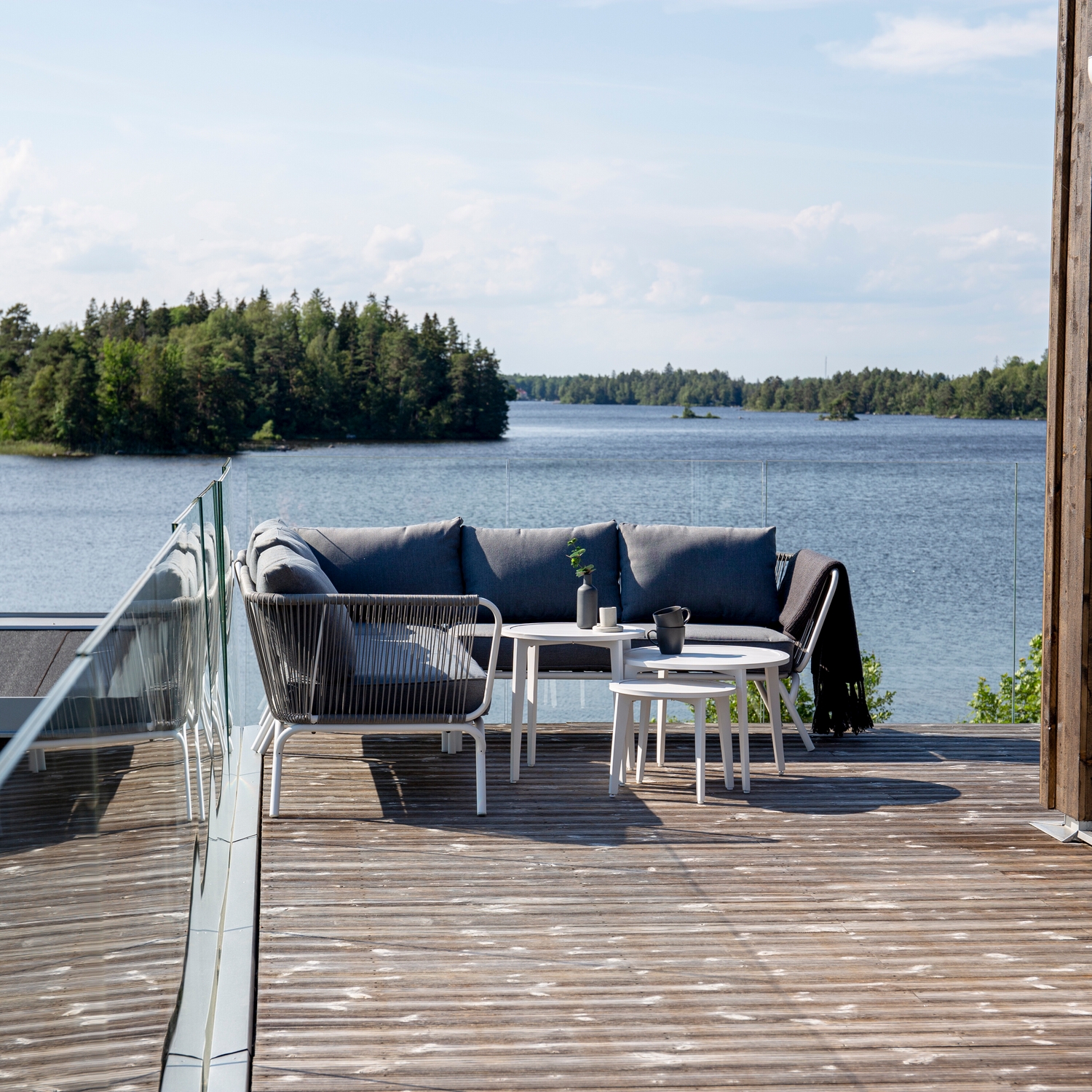 Hörnsoffa Venture Home Roxo Utomhus