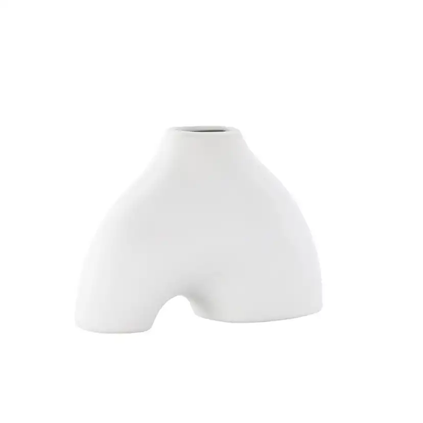 Kento Vase - White - 21*8*15Hcm Vit