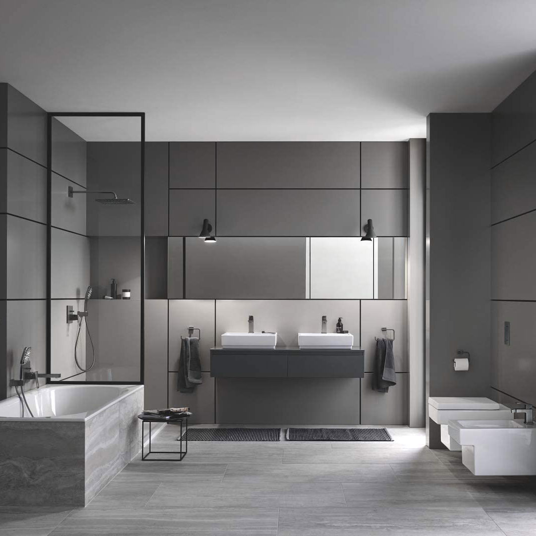 Vägghängd Toalettstol Grohe Cube Ceramic 39245