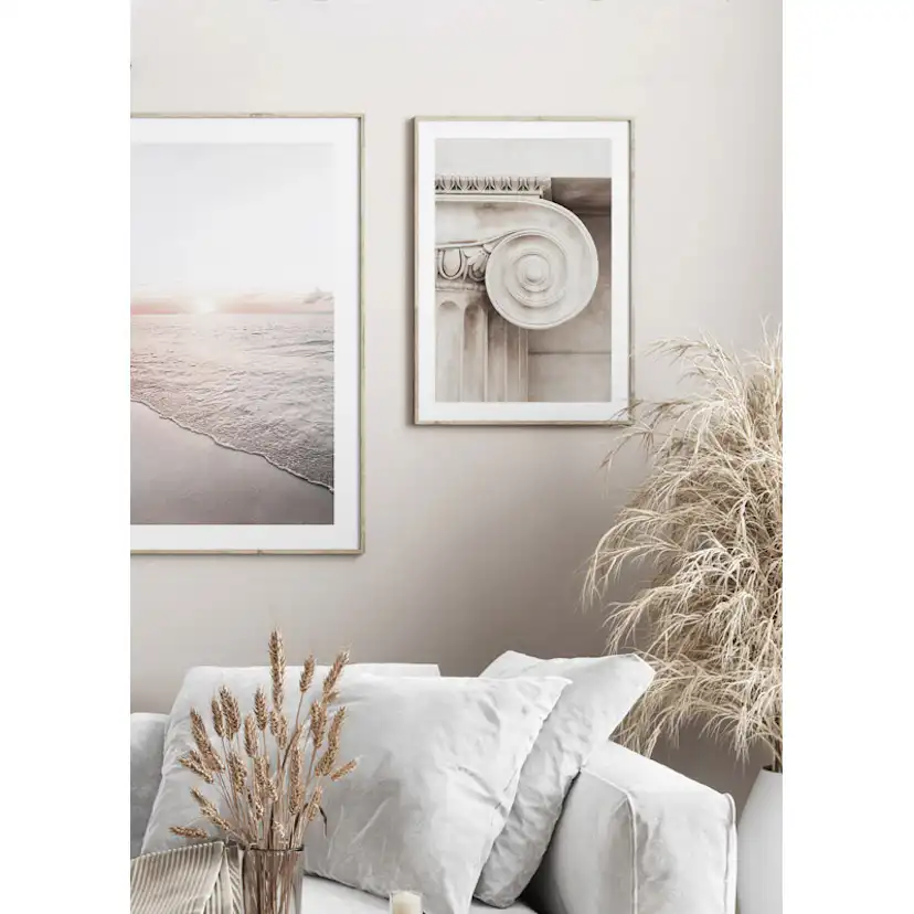 Poster Gallerix Calm Beach Sunset