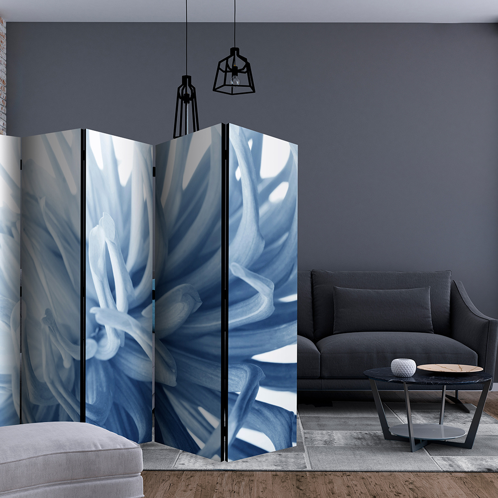 Rumsavdelare Arkiio Flower Blue Dahlia II 225x172 cm