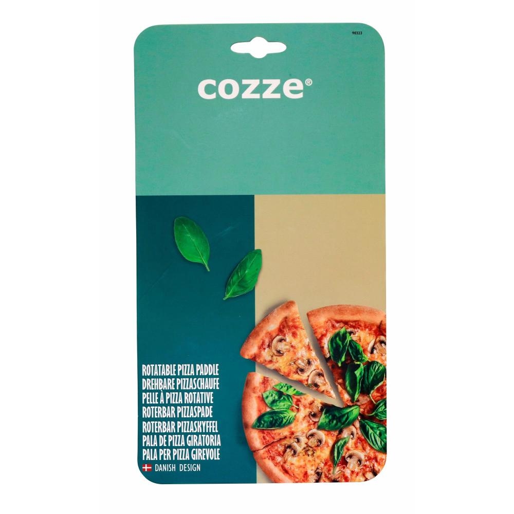 Pizzaspade Cozze Roterbar i Rostfritt Stål 18cm