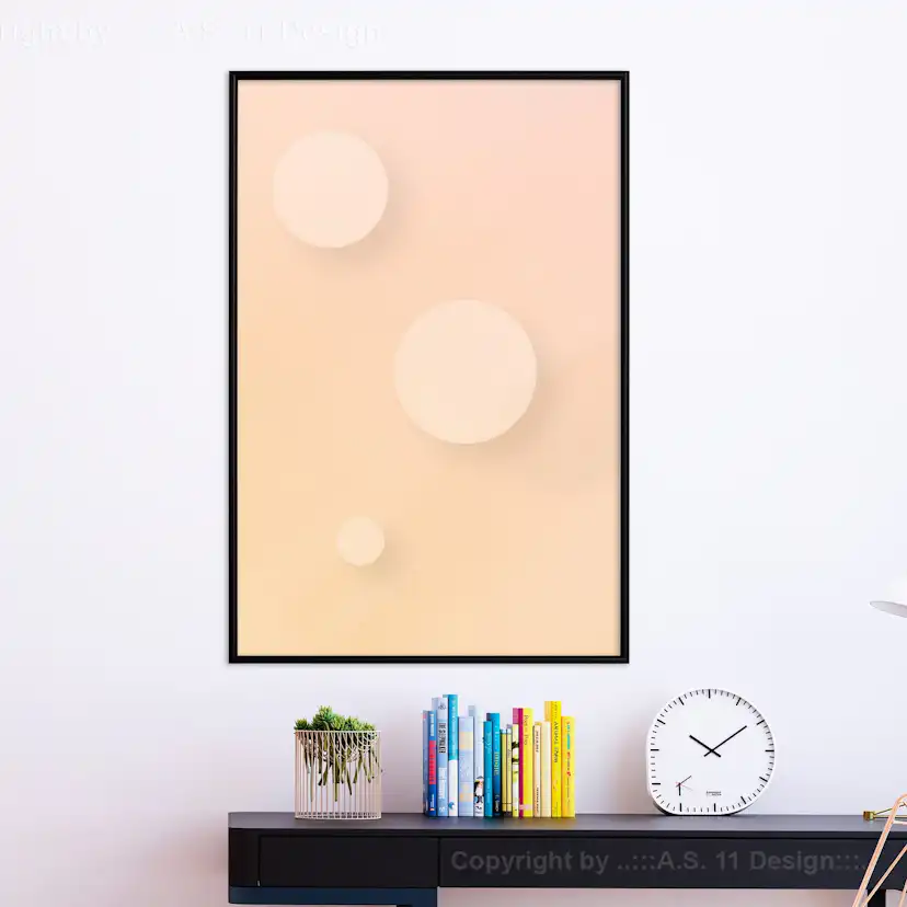 Poster Artgeist Affisch Three Circles