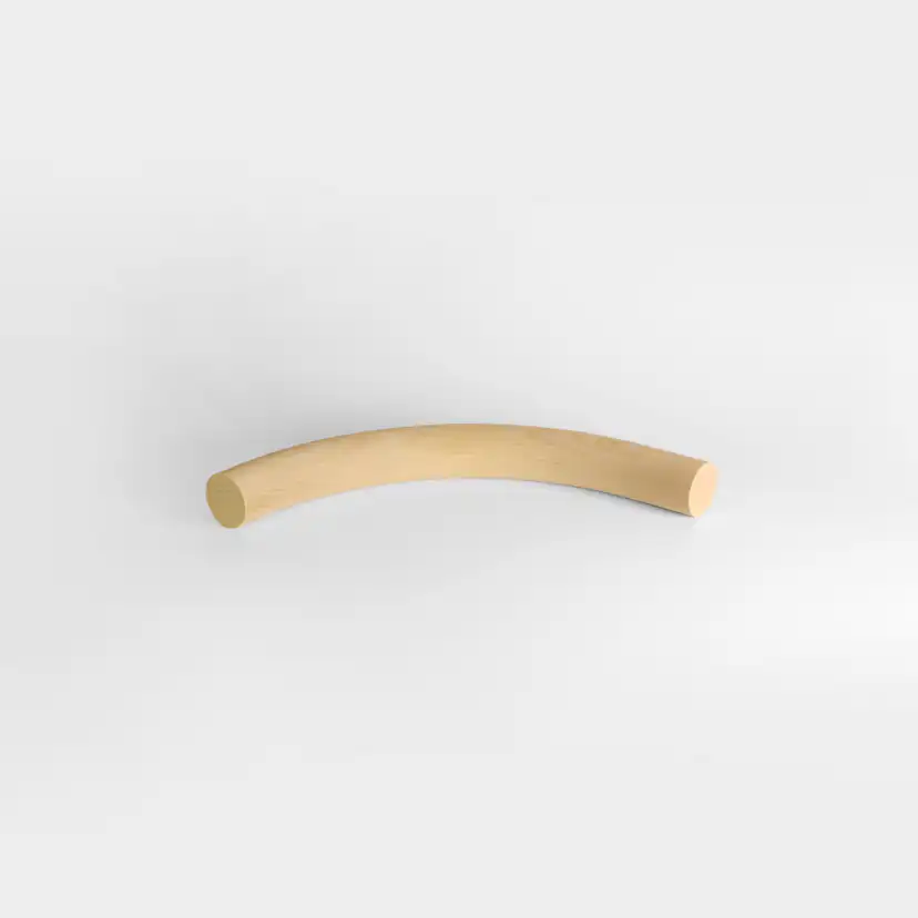 Hörnböj Herrljunga Ledstångsfabrik Stigande Obehandlad Ask