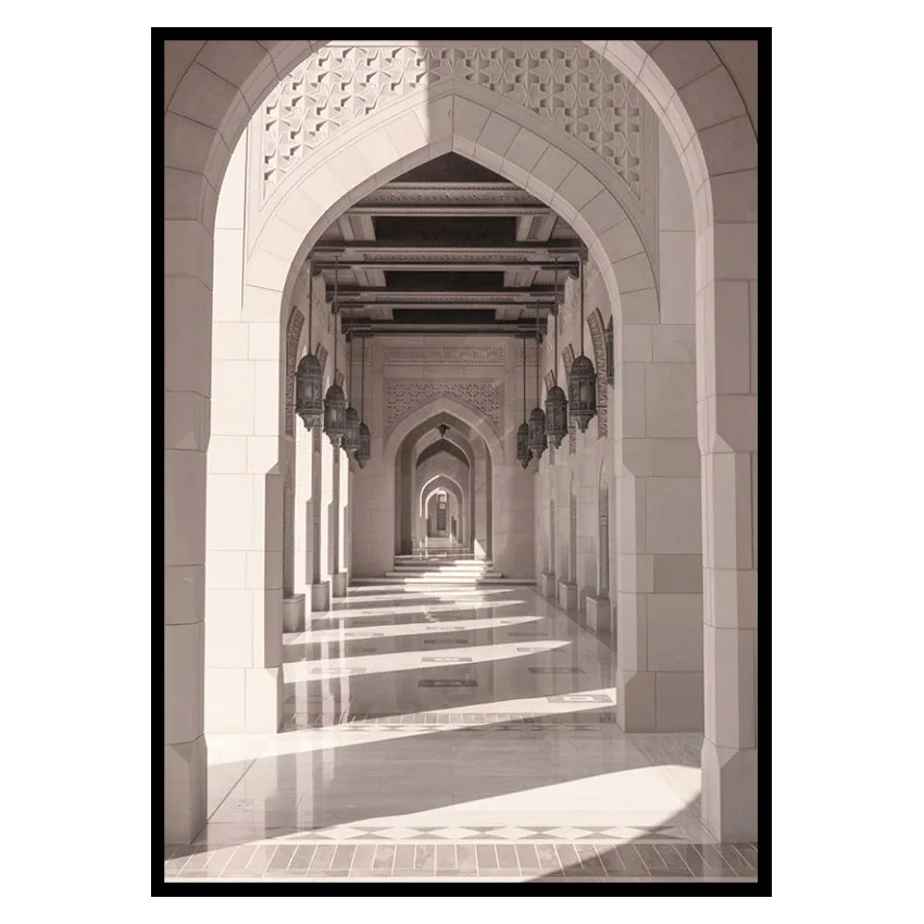 Poster Gallerix Courtyard Walkway