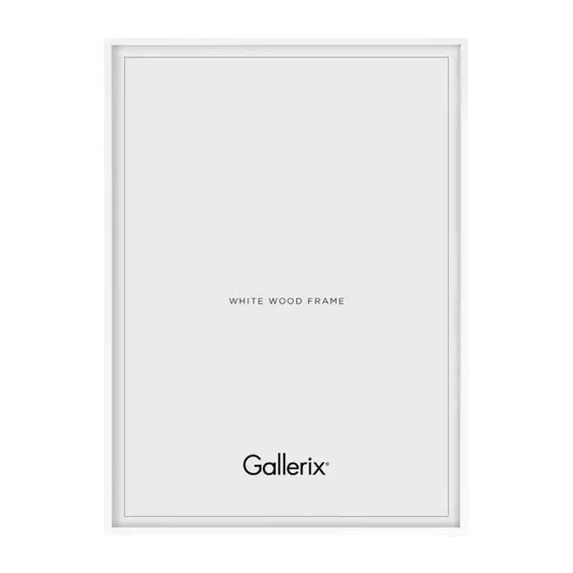 Tavelram Gallerix Vit
