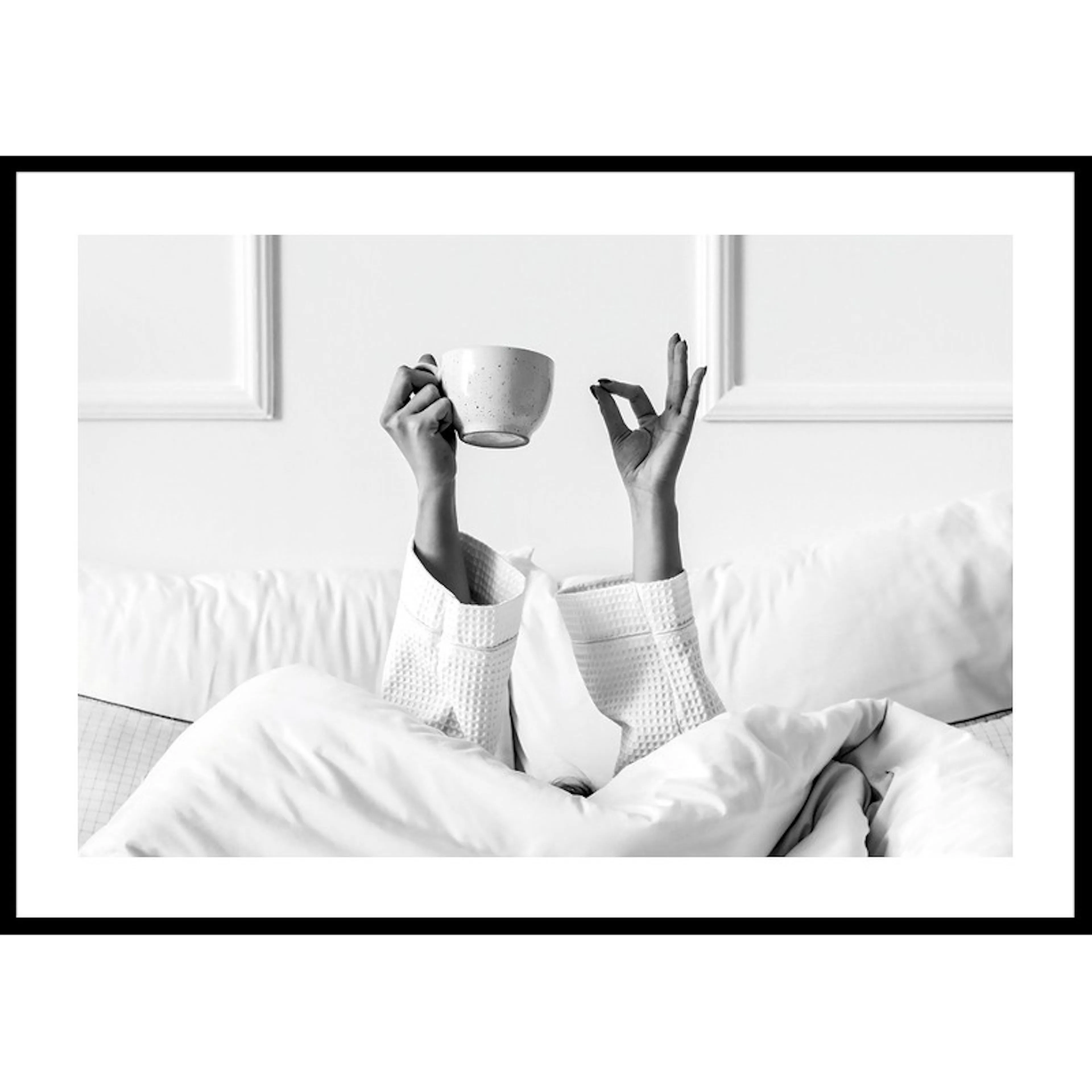 Morning Zen Coffee In Bed 50x70 50x70 cm