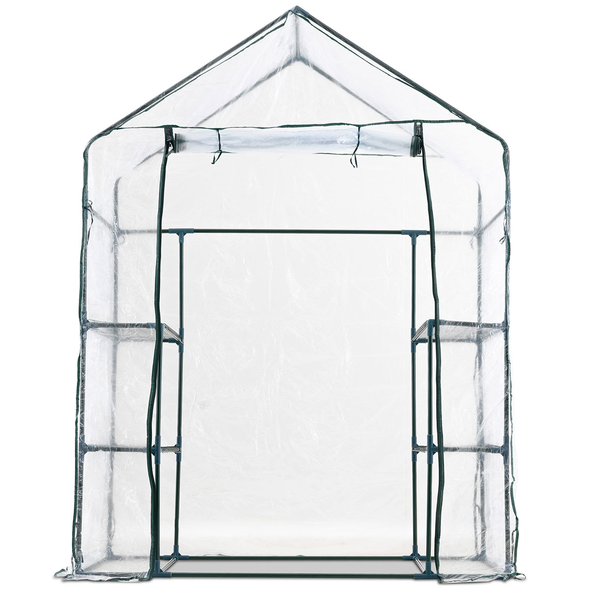 Växthus Metalcraft 1,04 kvm Transparent Rektangulärt