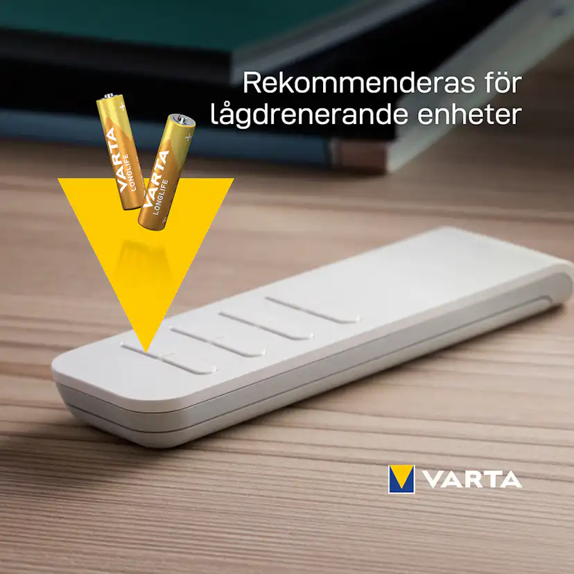 Batteri VARTA Alkaliska Longlife LR03/AAA 10-Pack