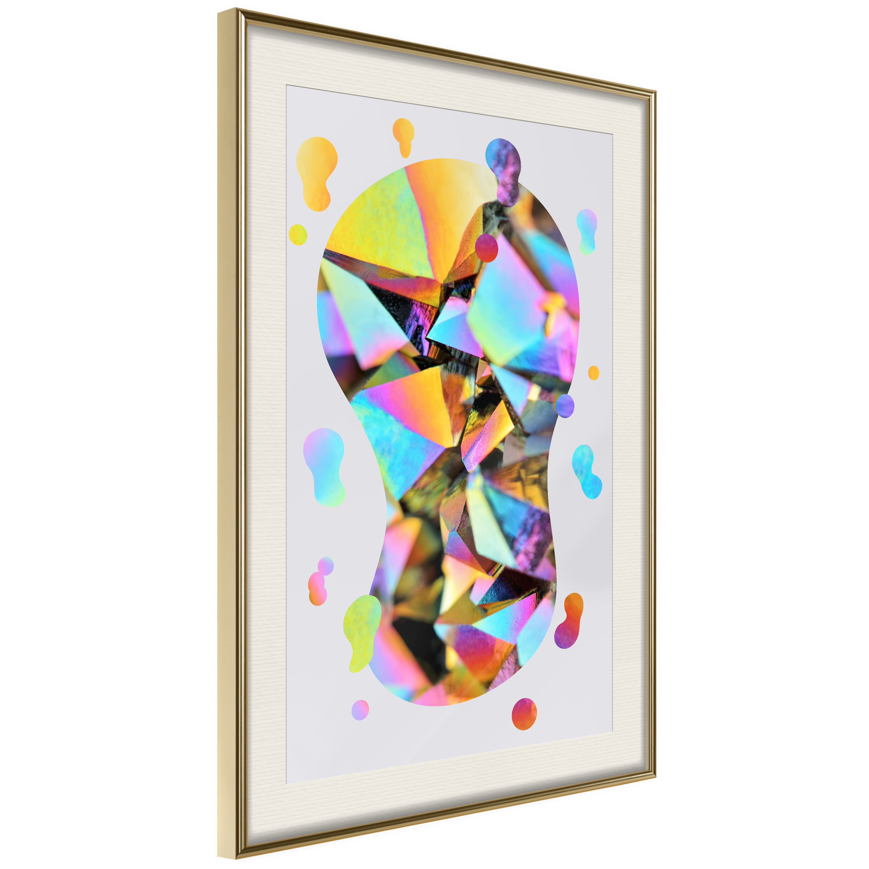 Poster Artgeist Affisch Rainbow Footprint