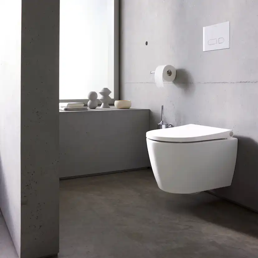 Vägghängd Toalettstol Duravit Bento Starck Box Compact