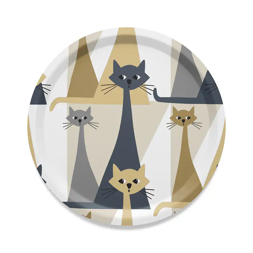 Bricka Arvidssons Textil Kitty Rund