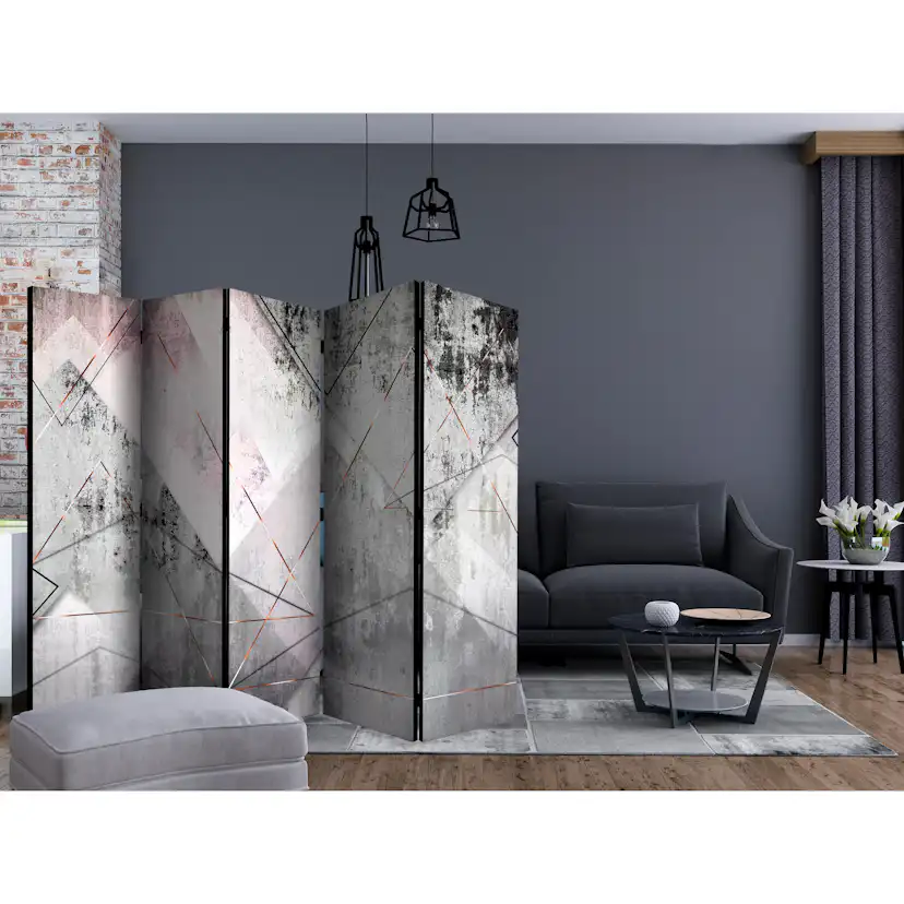 Rumsavdelare Arkiio Triangular Perspective II 225x172 cm