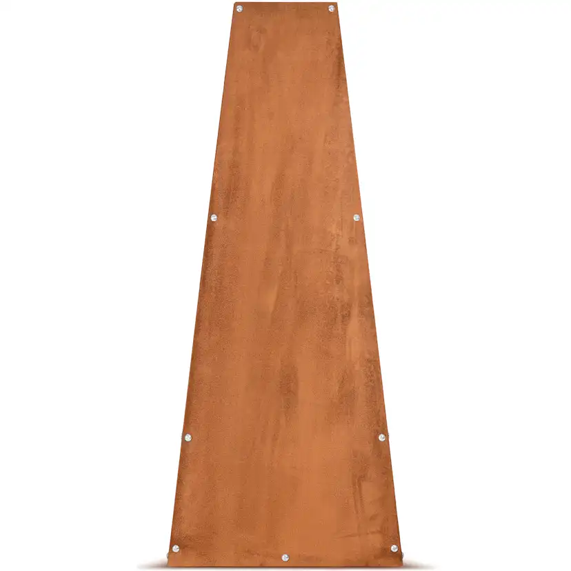 Eldstad Lyfco Cortenstål Hög med Hylla