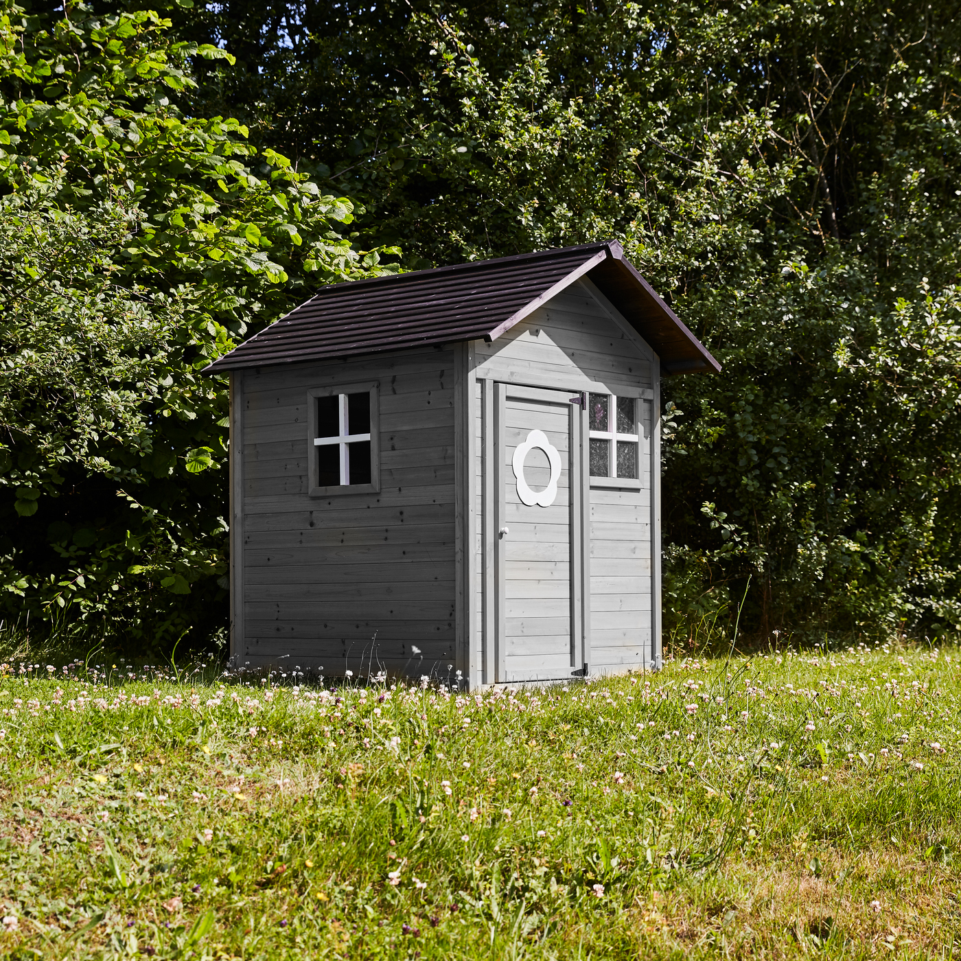 Lekstuga Nordic Play Grå/Svart 158x148x132 Cm