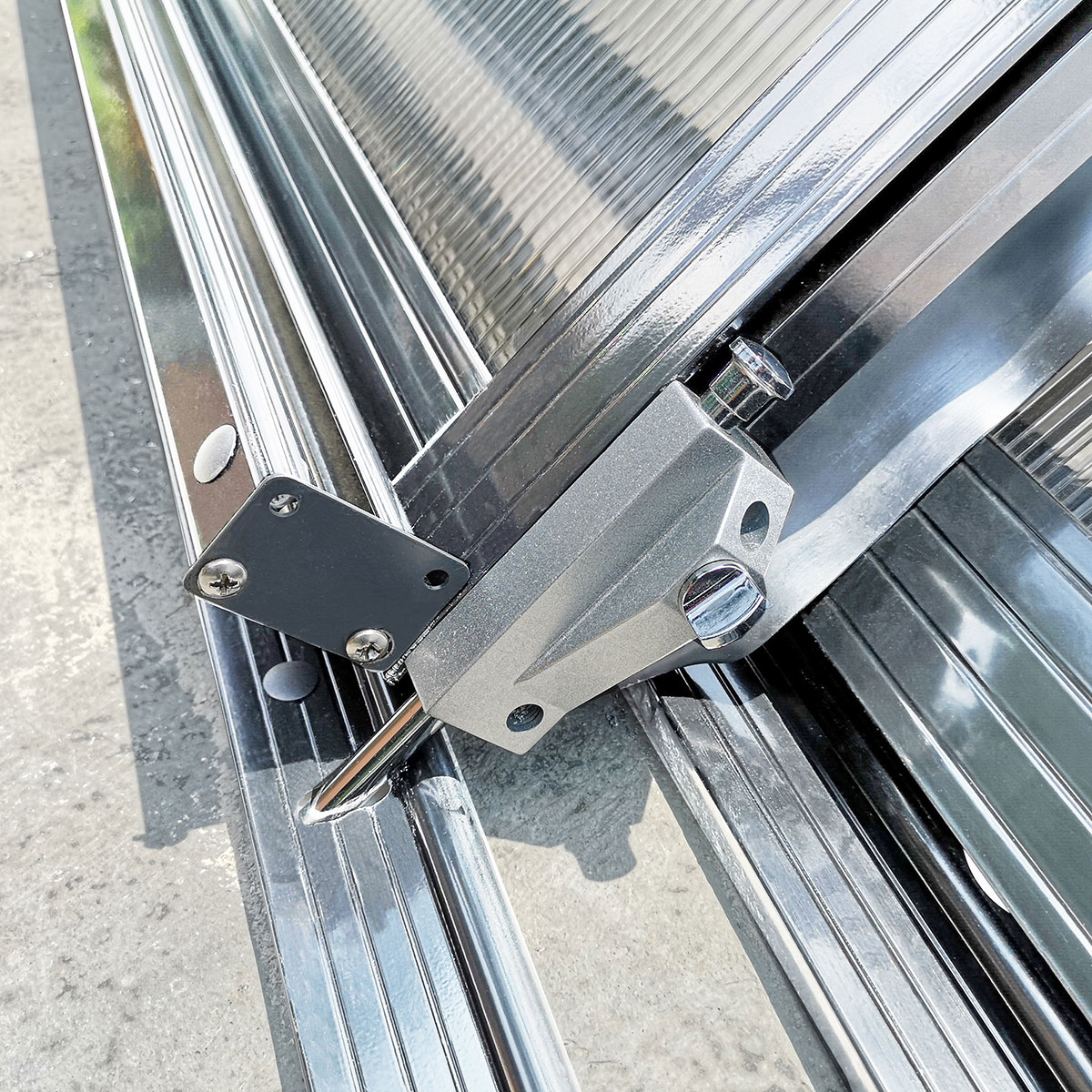 Pooltak Metalcraft 3x6m 4 mm Klar Kanalplast Silver