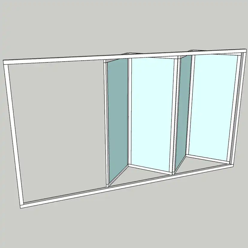 Vikparti Allvy Sunroom s30 4-Delad