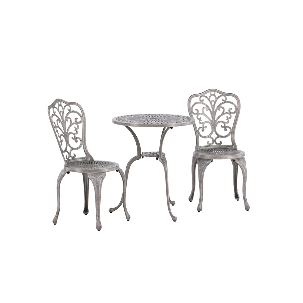 Cafégrupp Venture Home Nandin ø60 cm med 2 Stolar