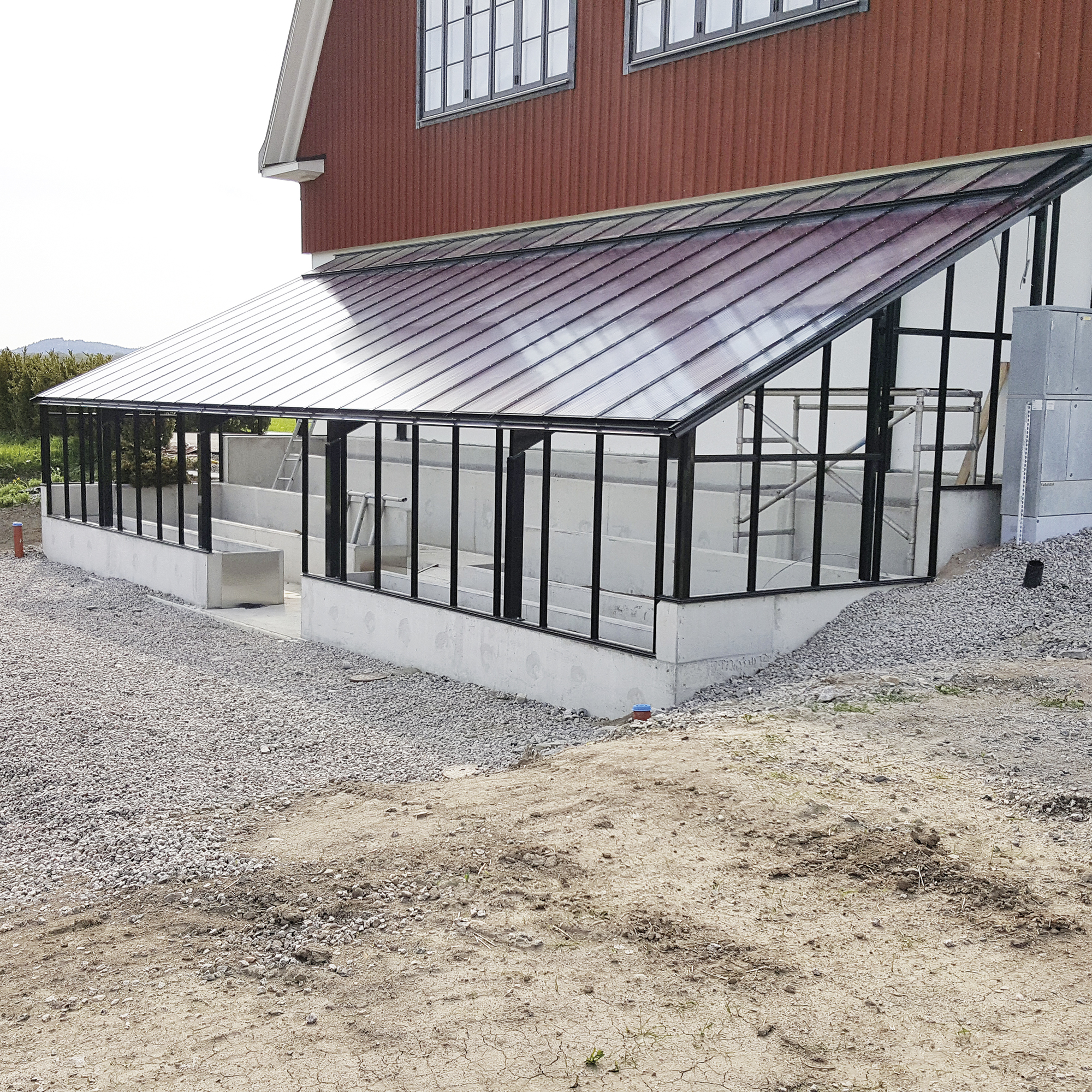 Kanalplast Rias Komplett Tak Lux Klar 16 mm
