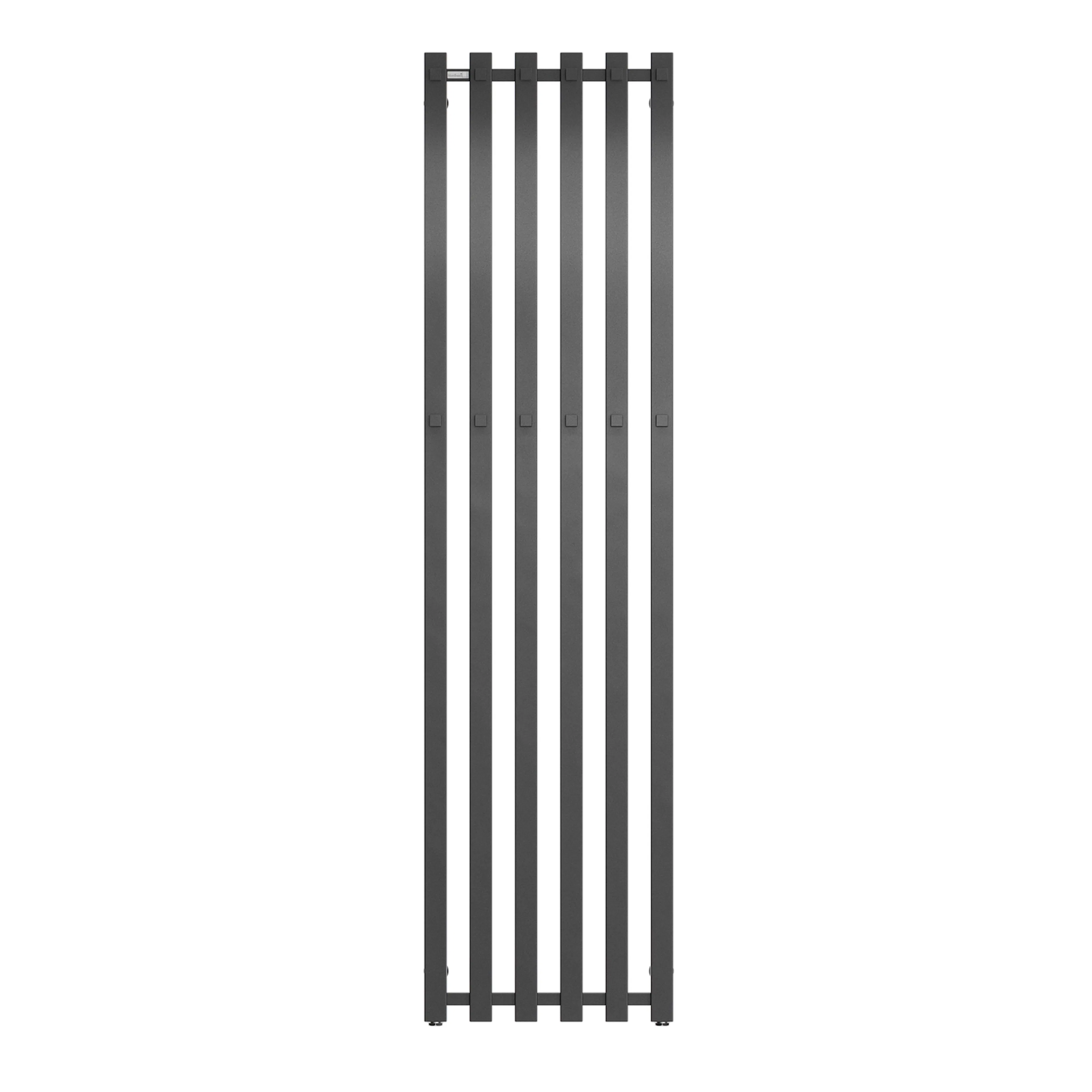 Pustervik II El Mattsvart, 1625X405Mm/300W BxH: 405x1620 mm, El, Svart