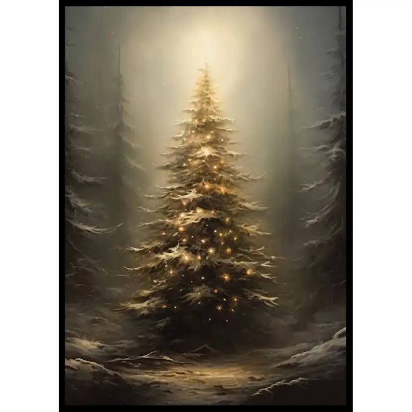 Poster Gallerix Christmas Tree Outdoor