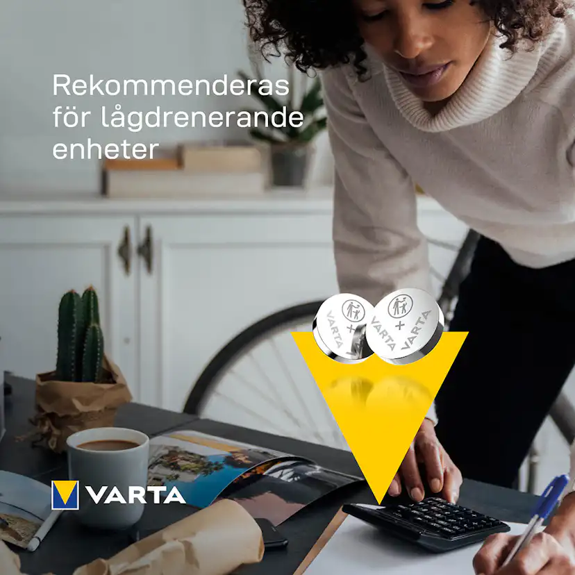 Batteri VARTA Alkaliska V13GA/LR44 2-Pack