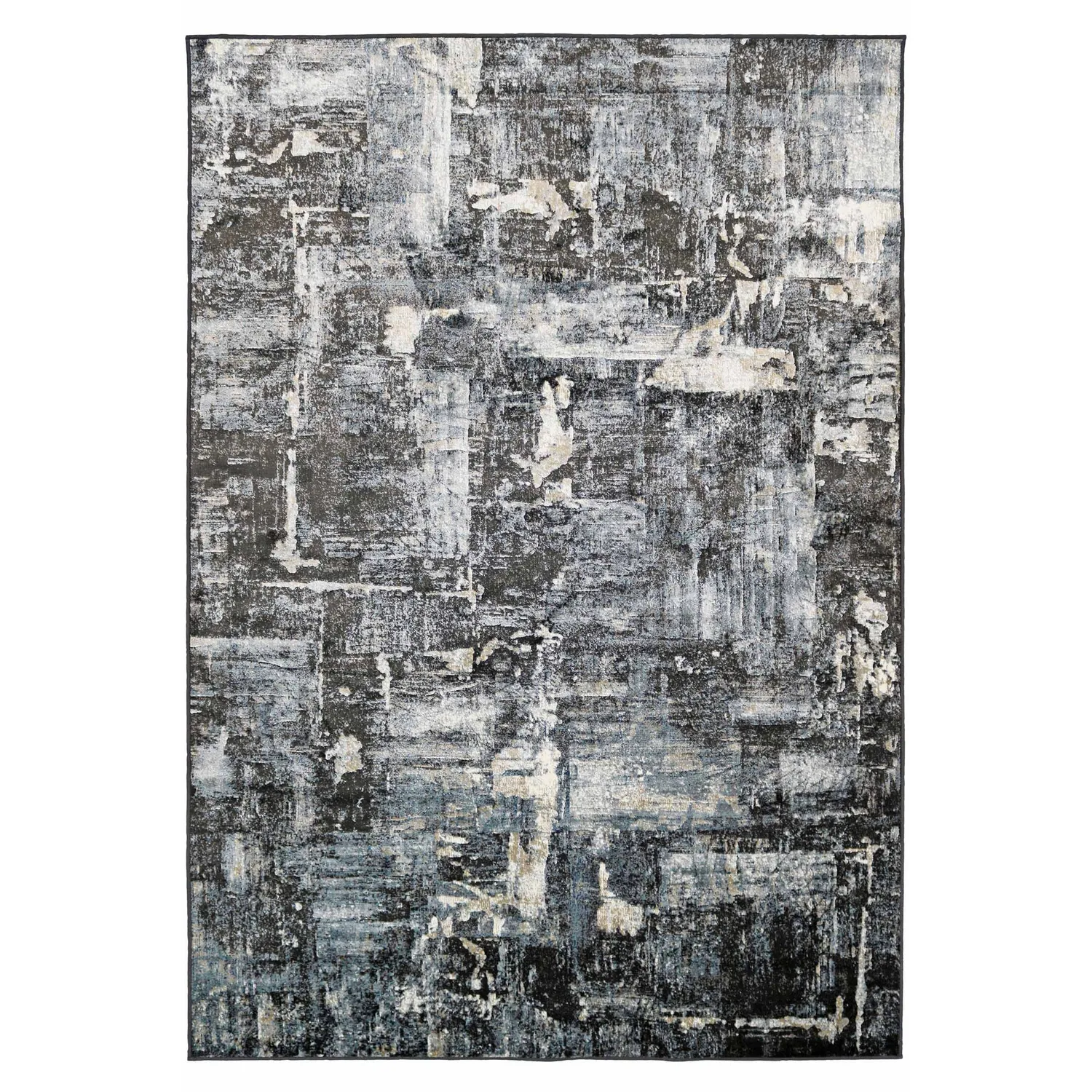Flatvävd Matta InHouse Group Macao Grå/Blå, 160x230 cm