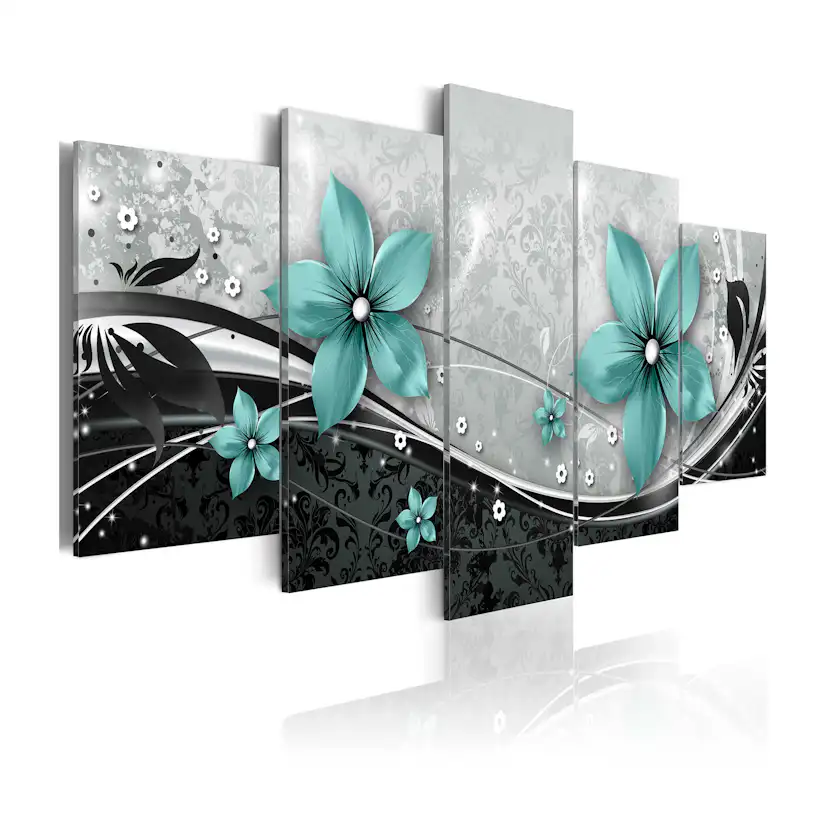 Tavla Arkiio Turquoise Flower Of Night