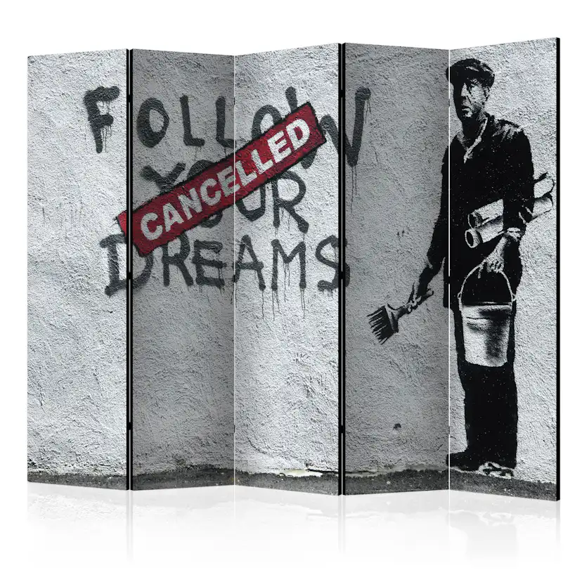 Rumsavdelare Arkiio Dreams Cancelled Banksy II 225x172 cm
