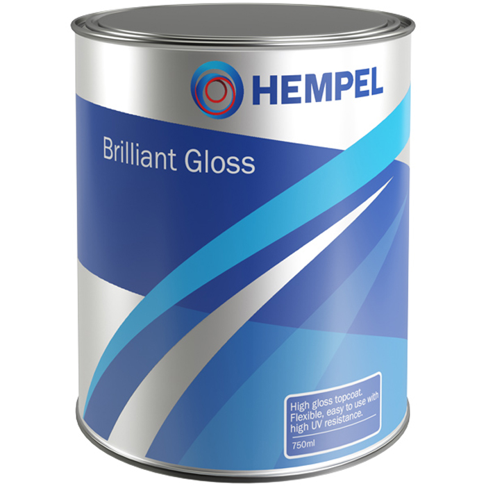 Hempel Brilliant Gloss Bordeaux Red 0,75L Volym: 0,75 l, Utförande: Bordeaux Red