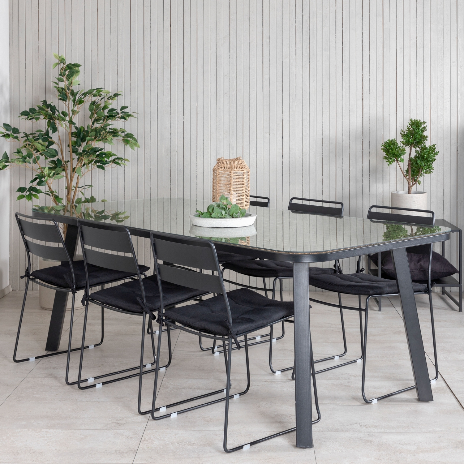 Matgrupp Venture Home Olle med 6 Legi Matstolar