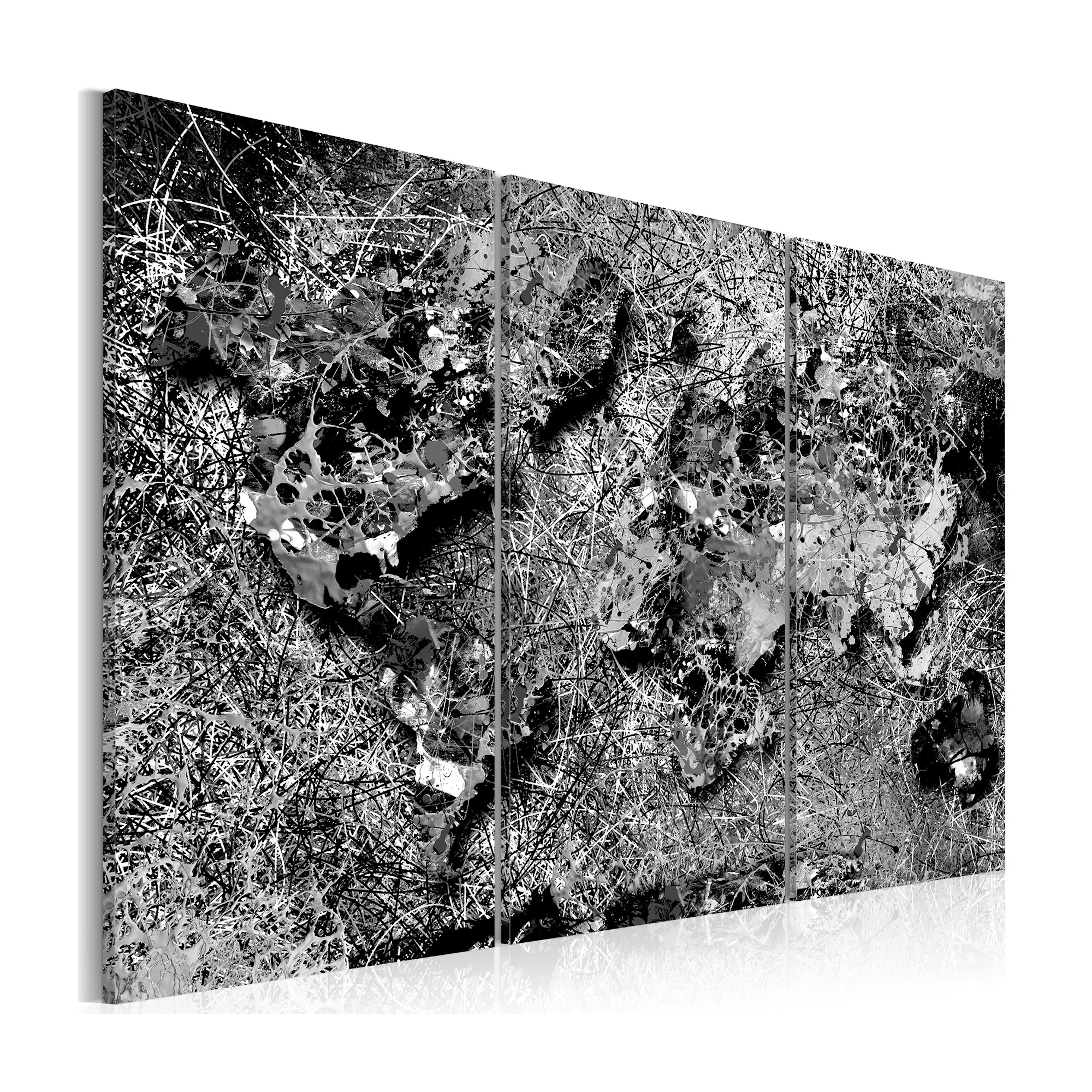 Tavla Arkiio  World Map Grey Thread