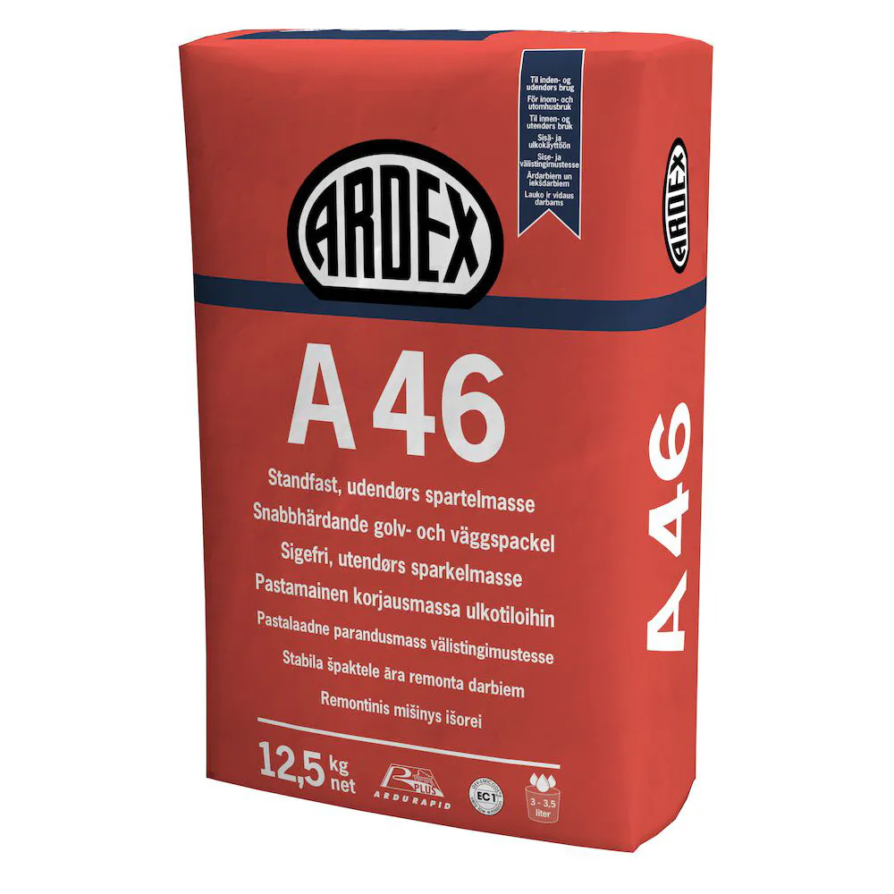 Reparationsbruk Ardex A46 12,5 kg