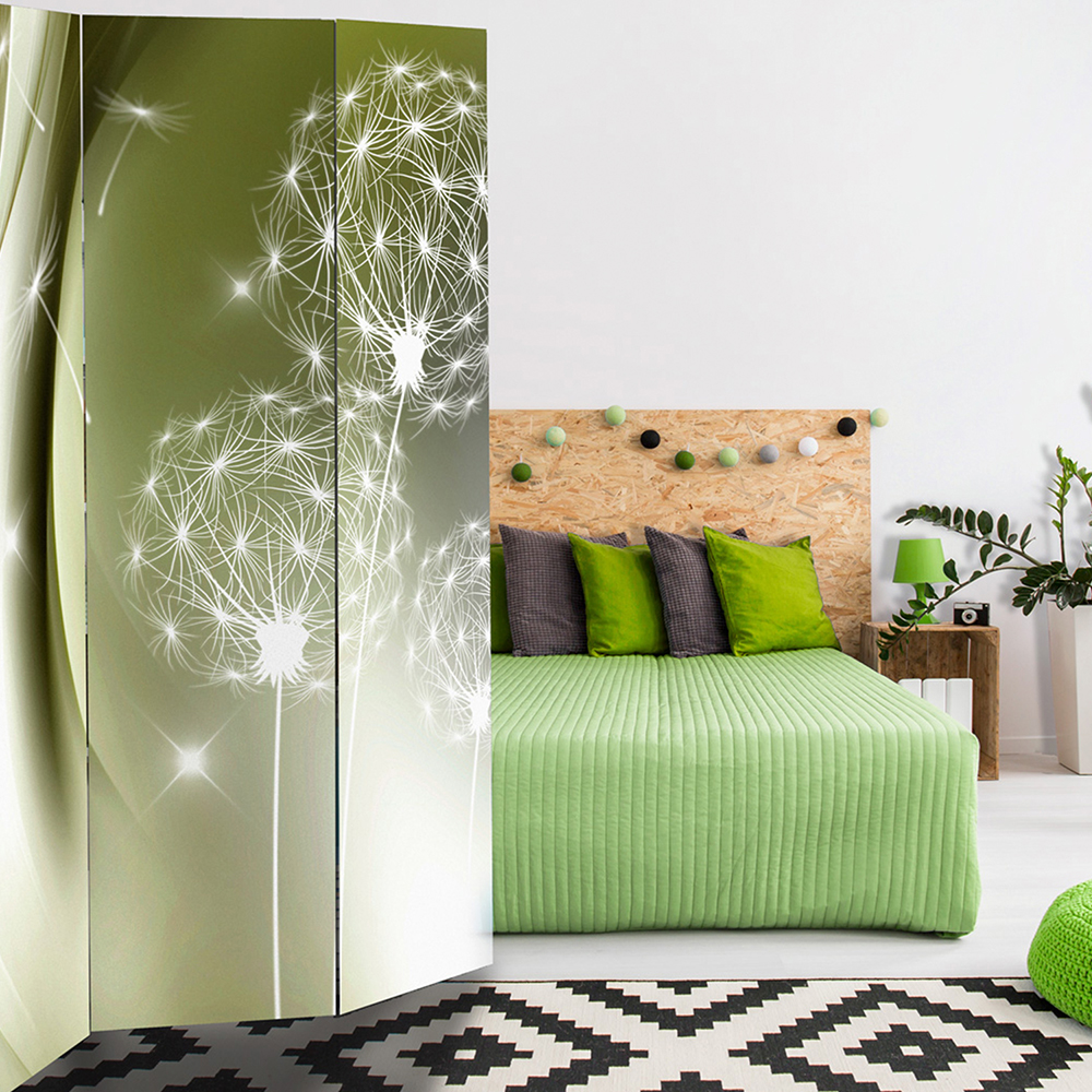 Rumsavdelare Skärmvägg Arkiio Green Gentleness 135x172 cm