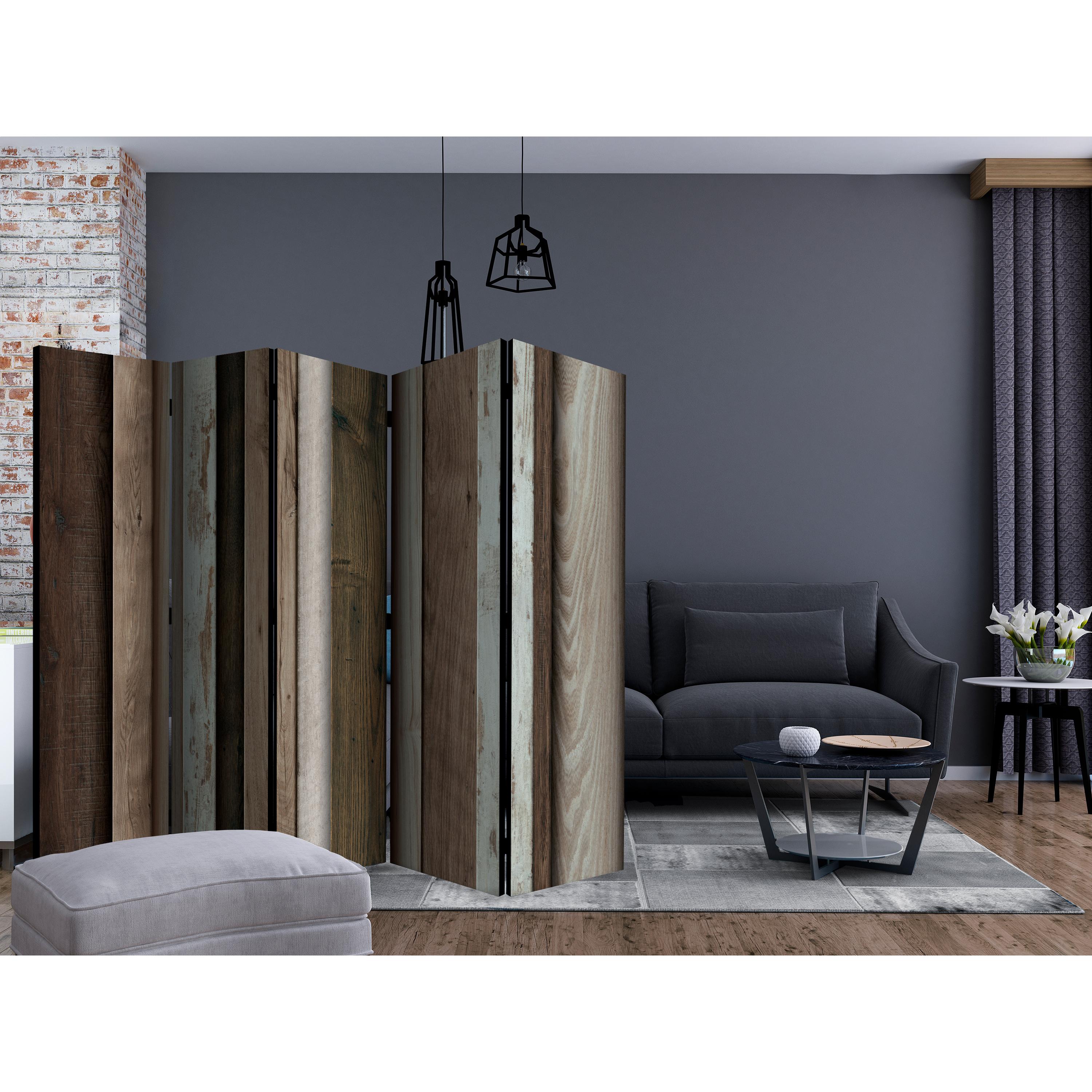 Rumsavdelare Arkiio Wooden Fan II 225x172 cm