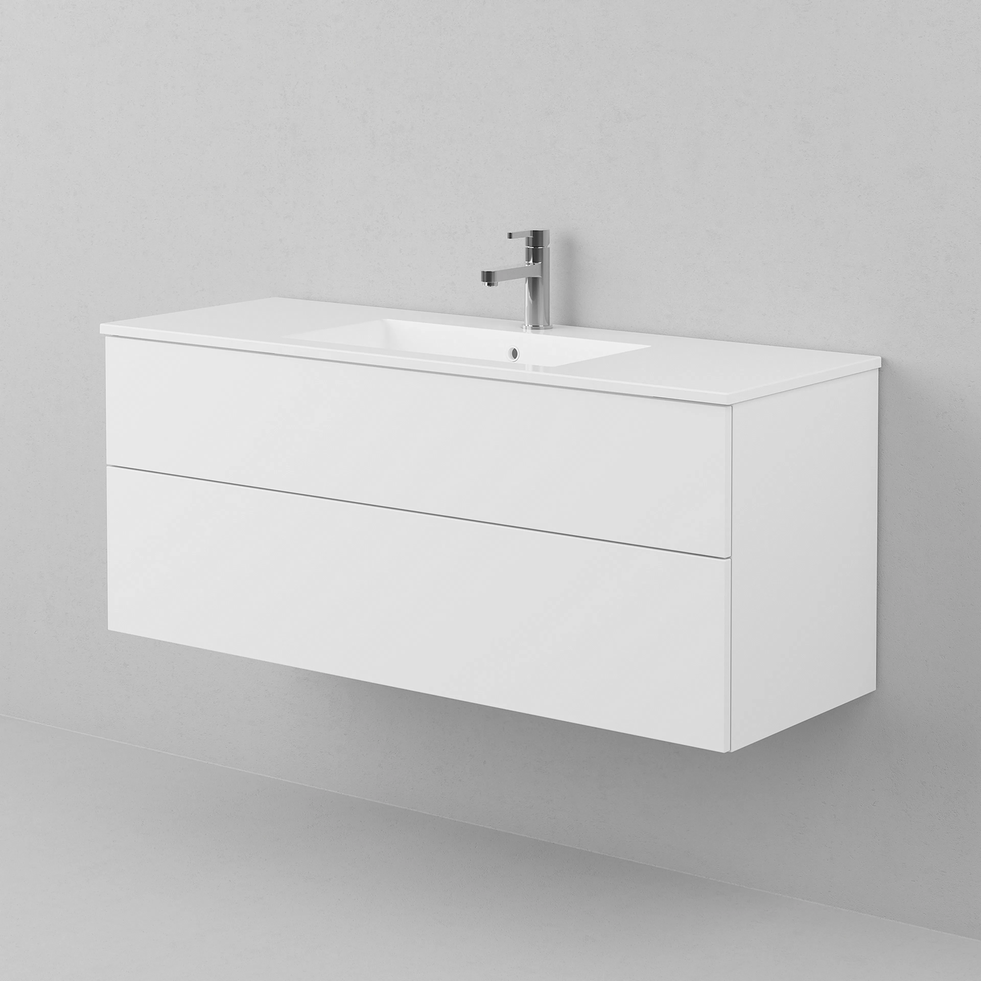 Kommod VISKAN Solid 120 Bredd: 1200 mm, Premium White