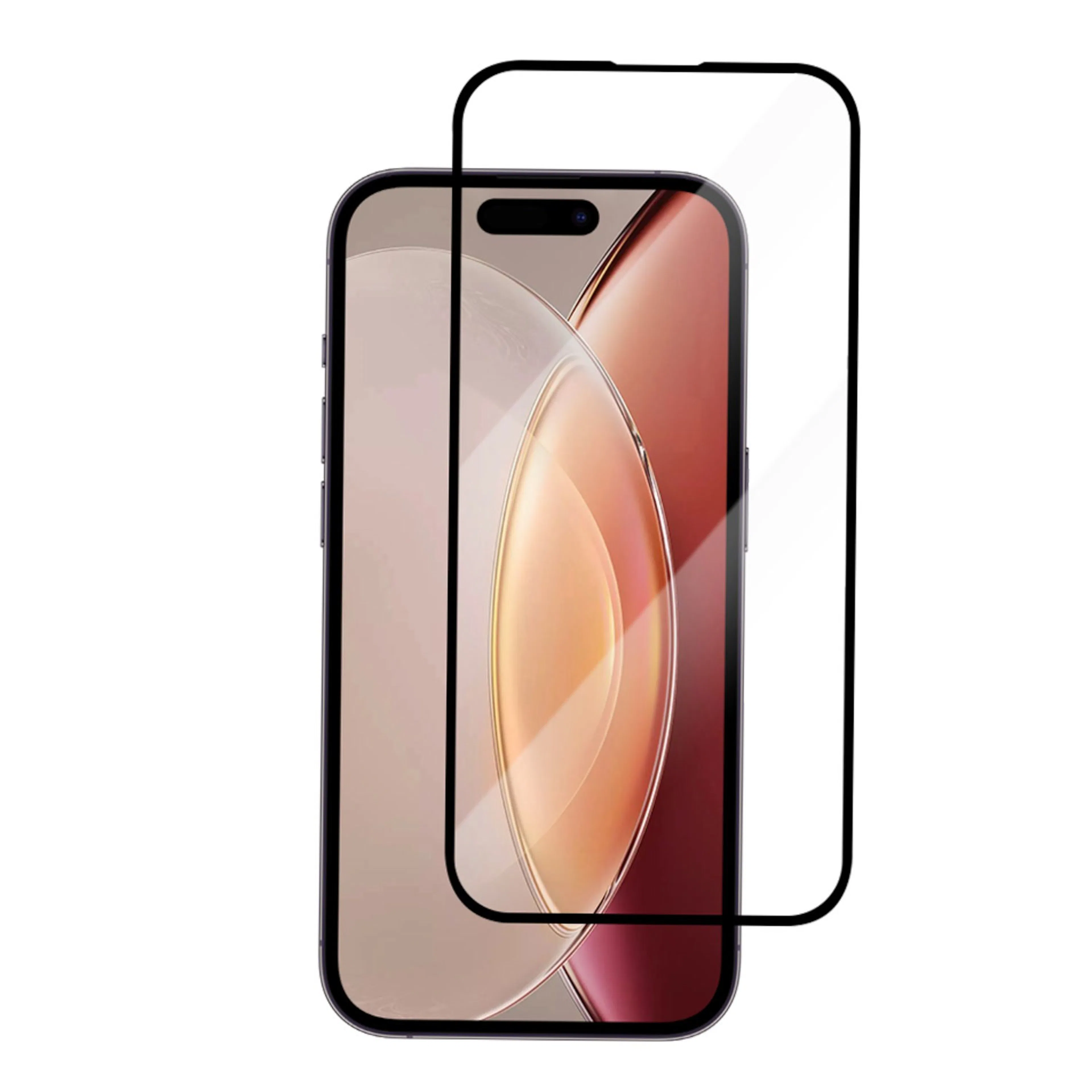 Skärmskydd Champion iPhone 15 Pro Svart