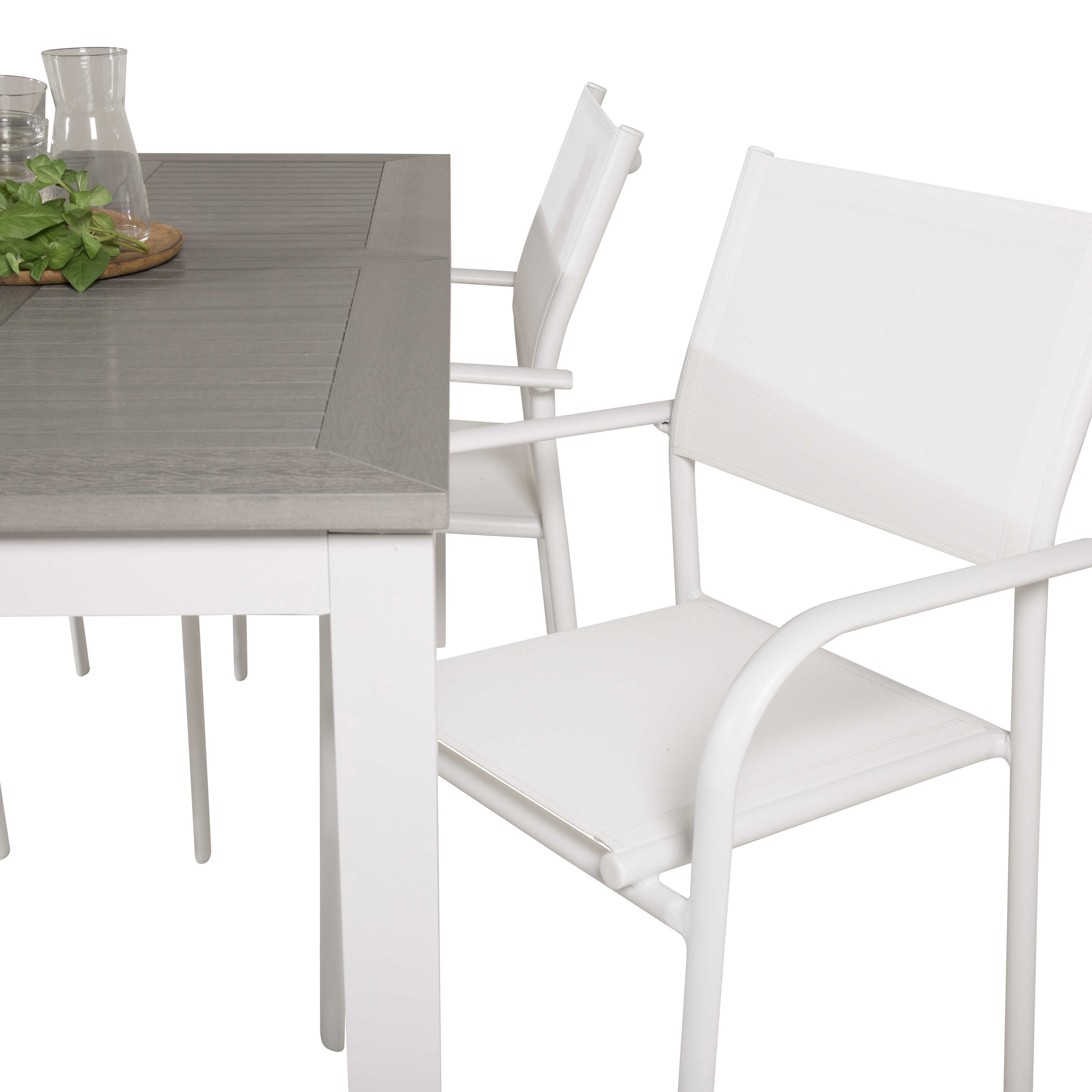 Matgrupp Venture Home Aleyna 160/240 med 4 Siri Matstolar
