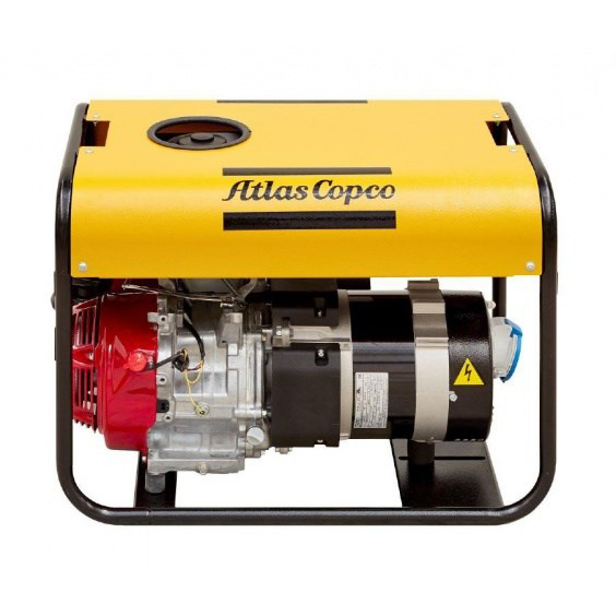 Elverk Atlas Copco QEP3,5 Kondensator 2,9 kVA 230 V 1-Fas