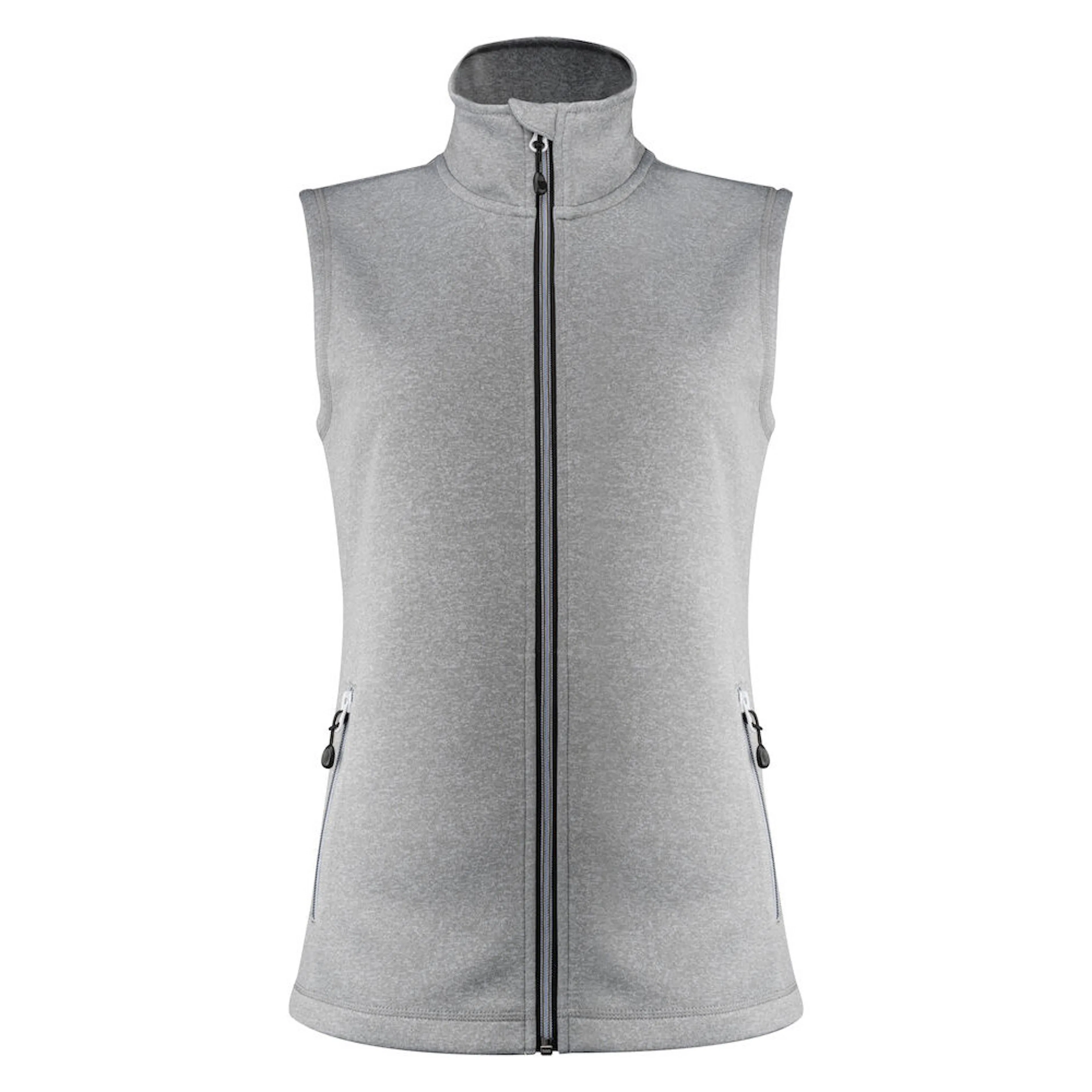 Printer Powerslide Vest Lady Grey melange S Storlek: S, Färg: Gråmelerad